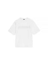 Le Typo Short Sleeve T-Shirt White - JACQUEMUS - BALAAN 2