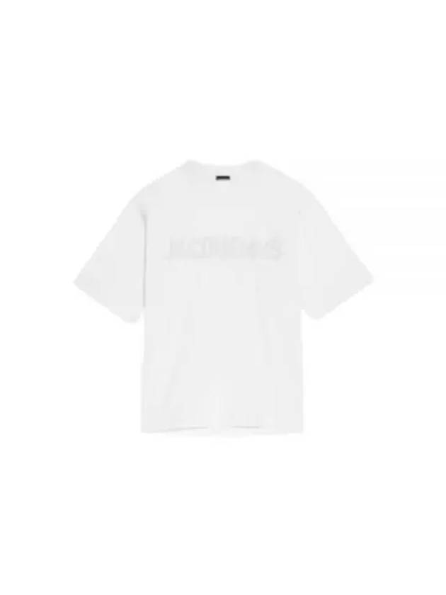 Le Typo Short Sleeve T-Shirt White - JACQUEMUS - BALAAN 2