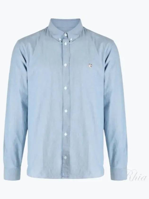 Men s Foxhead Shirt Top JM00435WC5000 - MAISON KITSUNE - BALAAN 1