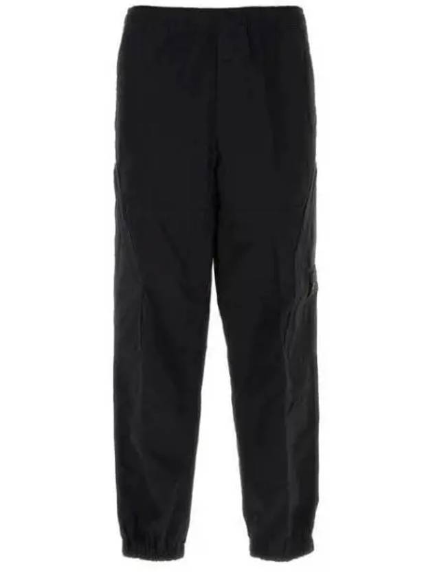 Ghost Piece O Ventile Cotton Cargo Straight Pants Black - STONE ISLAND - BALAAN 2