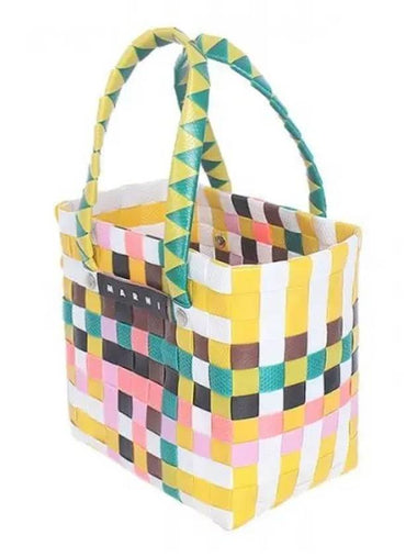 Multicolor Woven Micro Tote Bag Multi M00178 M00IW 0MC60 1120520 - MARNI - BALAAN 1