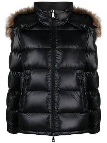 1A00187 595ZZ 999 MAIREFUR My Upper Short Down Padding Black Women s TLS 271384 - MONCLER - BALAAN 1