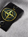 Stone Island Compass Waffen Garment Hooded Sweatshirt Gray 751564120 VOM64 - STONE ISLAND - BALAAN 2