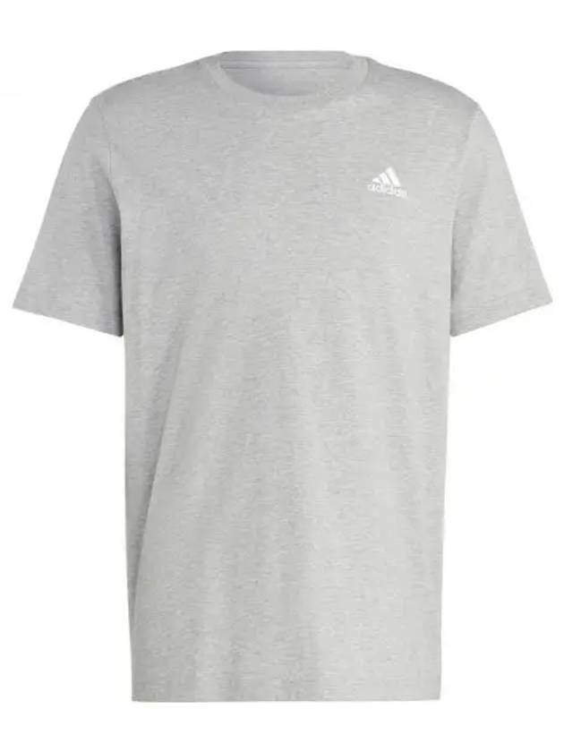 Small logo single jersey short sleeve IC9288 Gray R - ADIDAS - BALAAN 1