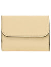 Alphabet Small Half Wallet Beige - CHLOE - BALAAN 5