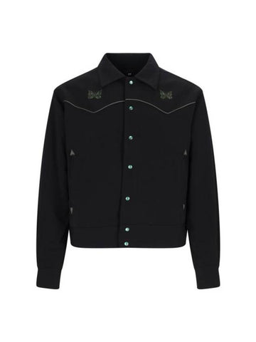 Piping Cowboy Jacket Black - NEEDLES - BALAAN 1