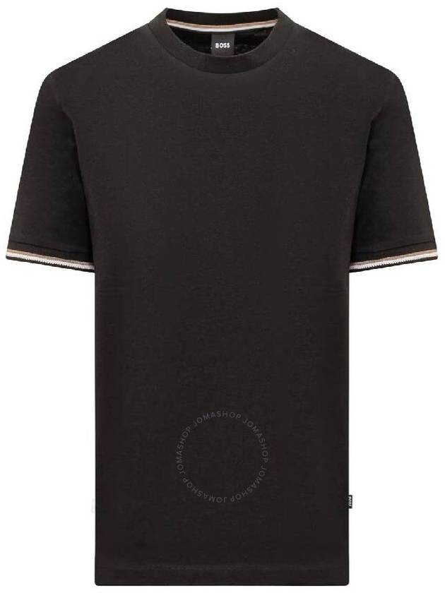 Short Sleeve TShirt Black - HUGO BOSS - BALAAN 2