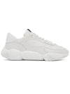 Bubble Bag Leather Low Top Sneakers White - VALENTINO - BALAAN 3