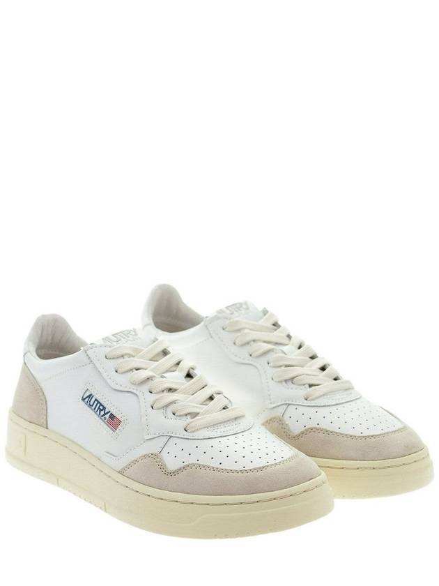 Medalist Suede Low Top Sneakers White - AUTRY - BALAAN 5