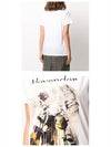 Dress Print Short Sleeve T-shirt White - ALEXANDER MCQUEEN - BALAAN 6