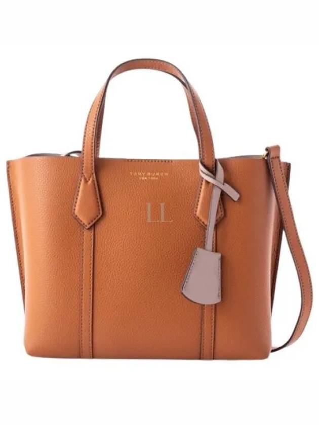 Perry Triple Compartment Small Tote Bag Light Umber - TORY BURCH - BALAAN 2