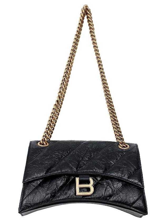 Crush Chain Bag Small 781920 210J1 1000 - BALENCIAGA - BALAAN 3