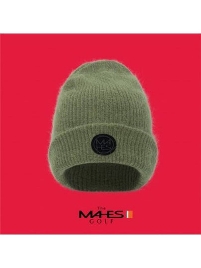 Essential Happy Winter Angora Beanie Green - MAHES - BALAAN 2