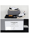 Fine Kid Suede Tech Runner Sneaker Navy - THOM BROWNE - BALAAN 8