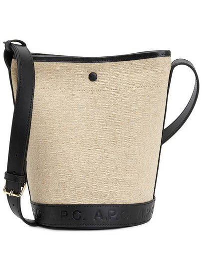 Helene Canvas Bucket Bag Beige - A.P.C. - BALAAN 2