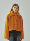 Soft wool shearling jumper - PINBLACK - BALAAN 1