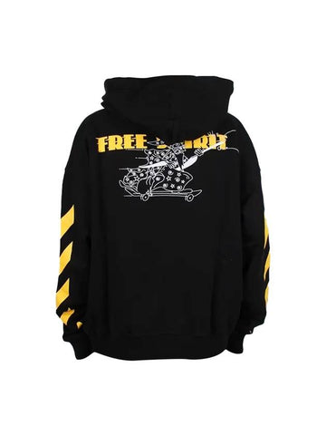 Men's Free Wizard Hoodie Black - OFF WHITE - BALAAN 1