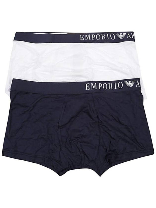 23 fw 2PACK Cotton Boxer 1112103F73317135 B0710943302 - EMPORIO ARMANI - BALAAN 1