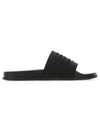 Men's Logo Rubber Slippers Black - MAISON MARGIELA - BALAAN 3