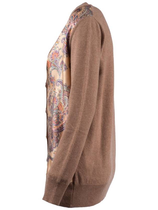 floral print panel cardigan 116649212 - ETRO - BALAAN 4