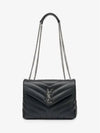 Matelasse Lulu Quilted Small Shoulder Bag Black - SAINT LAURENT - BALAAN 2