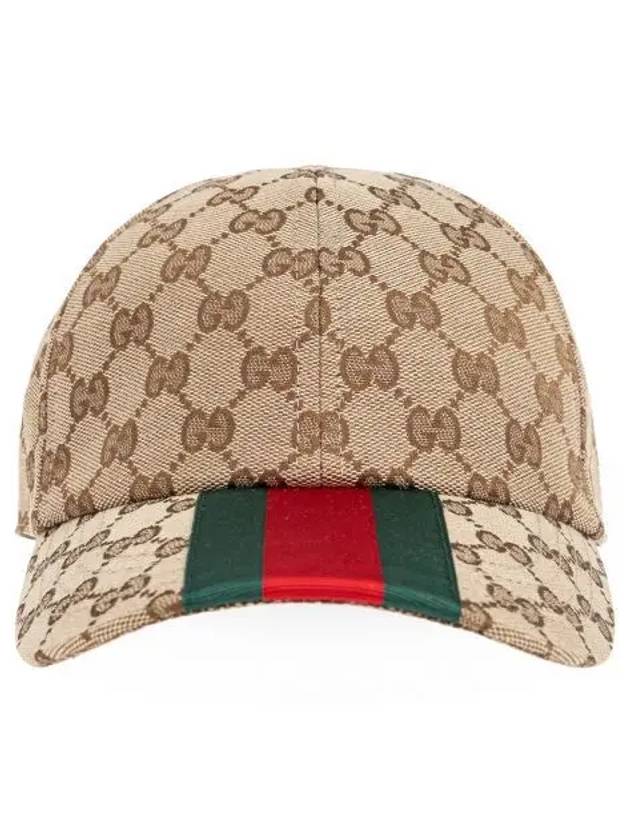 Original GG Base Ball Cap Beige Ebony - GUCCI - BALAAN 2