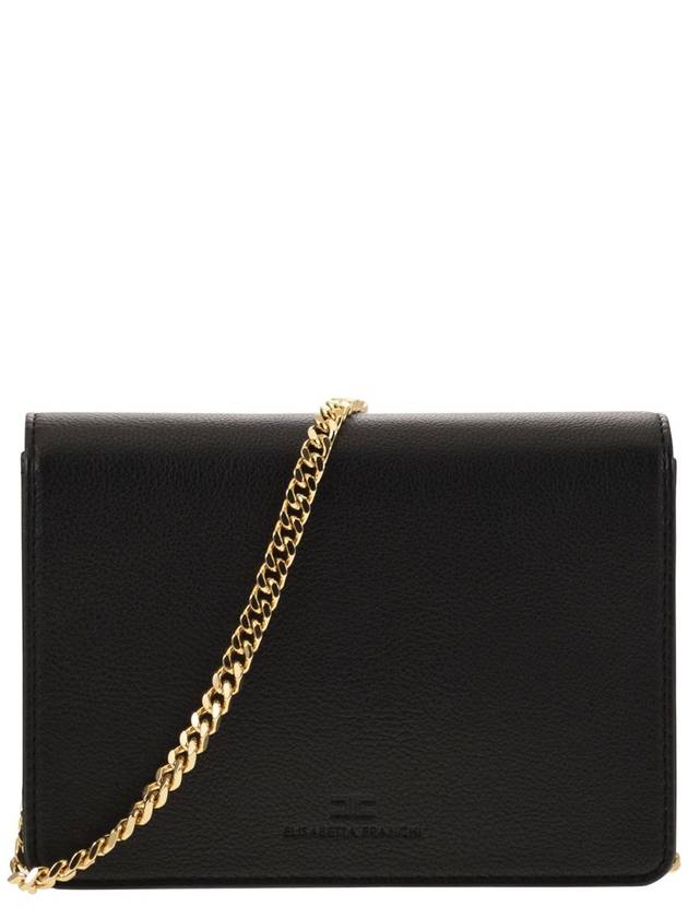 Small shoulder strap with logo plaque - ELISABETTA FRANCHI - BALAAN 2