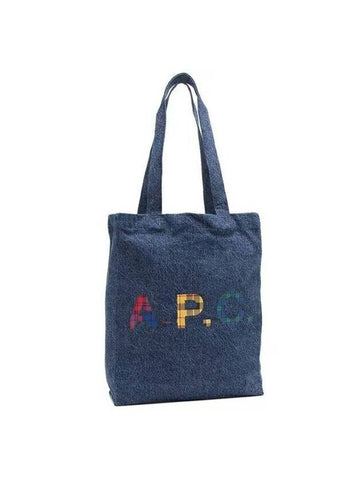 Lou Tote Bag Blue - A.P.C. - BALAAN 1