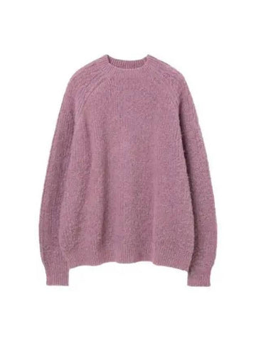 Milo Archives Crew Neck Dyed Knit Vintage Pink - MILLO ARCHIVE - BALAAN 1