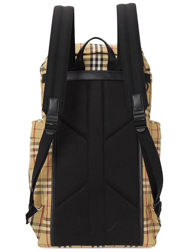 Murray Polyamide Backpack Beige - BURBERRY - BALAAN 5