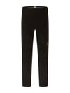 Men's Corduroy Regular Fit Utility Straight Pants Black - CP COMPANY - BALAAN 2