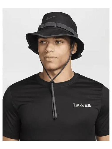 Apex Dry Fit Bucket Hat Black Anthracite HJ3683 010 752692 - NIKE - BALAAN 1