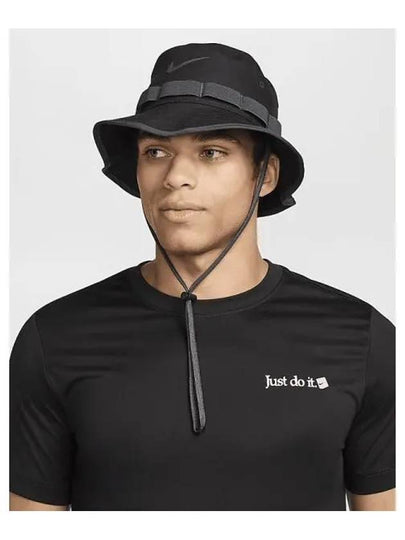 Apex Dri Fit Bucket Hat Black - NIKE - BALAAN 2