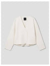 Wool Cashmere Jacket White - THEORY - BALAAN 2