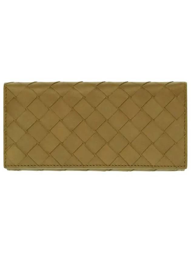 Intrecciato Calfskin Long Wallet Brown - BOTTEGA VENETA - BALAAN 2