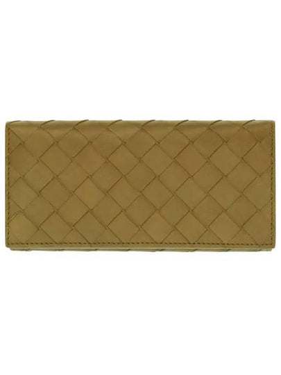 Intrecciato Calfskin Long Wallet Brown - BOTTEGA VENETA - BALAAN 2