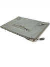 Women's Classic City Clutch Bag Light Gray - BALENCIAGA - BALAAN.