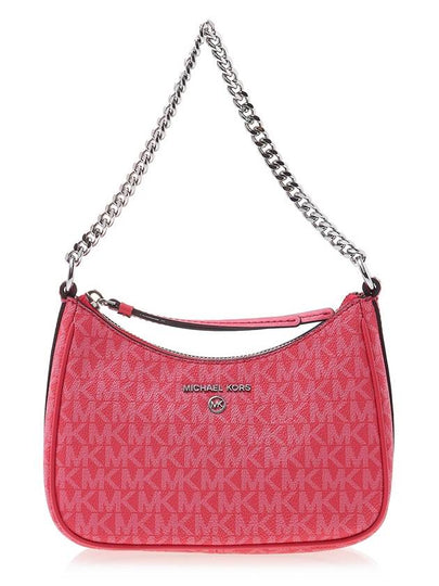 Small Logo Jetset Charm Shoulder Bag Pink - MICHAEL KORS - BALAAN 2