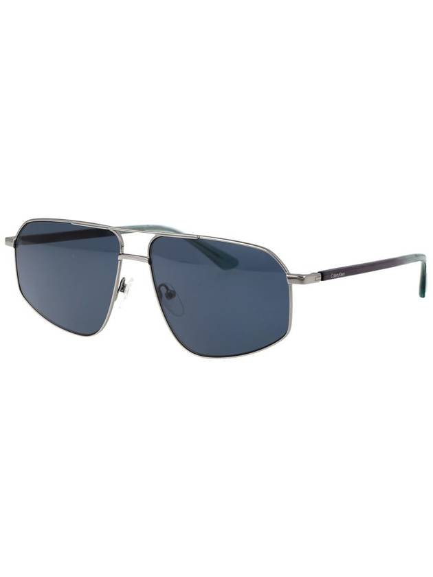 sunglasses CK23126S 014 silver - CALVIN KLEIN - BALAAN 3