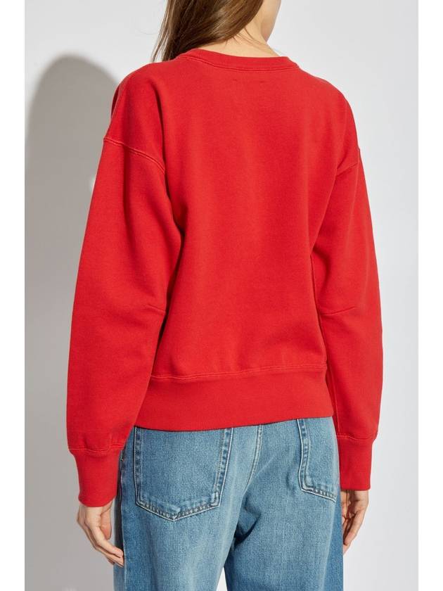 Isabel Marant Sweatshirt Shad, Women's, Red - ISABEL MARANT - BALAAN 4