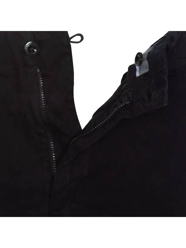 Lens Wappen Straight Pants Black - CP COMPANY - BALAAN 11