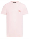 Denise Embroidered Logo Short Sleeve T-shirt Pink - A.P.C. - BALAAN 2