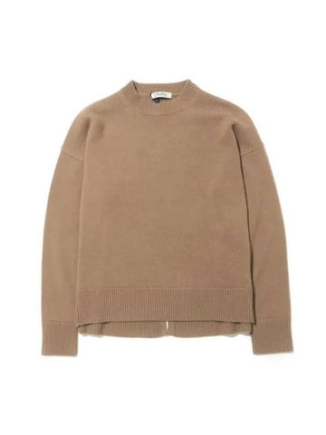 Venezia Wool Knit Top Brown - MAX MARA - BALAAN 1