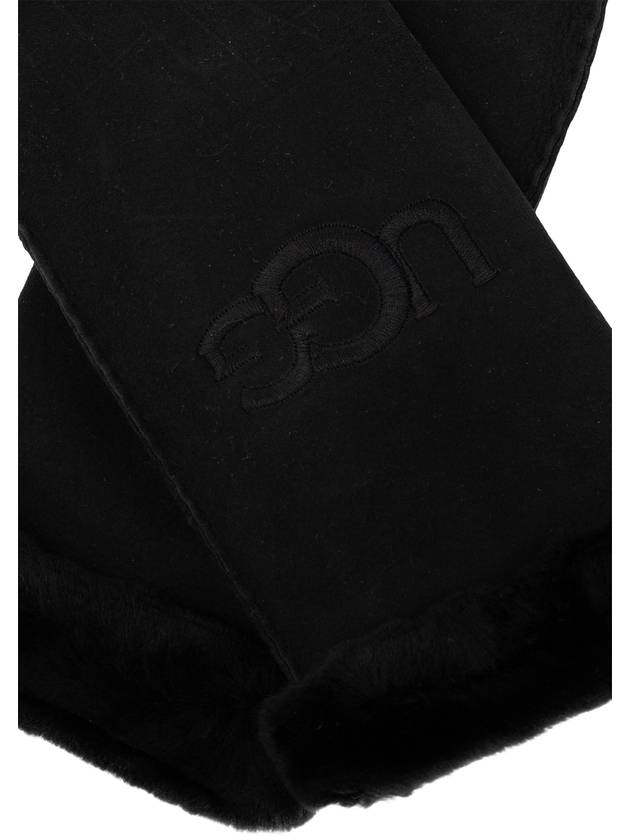 UGG Gloves With Logo, Women's, Black - UGG - BALAAN 4