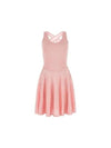 Flare Midi Dress Pink - ALAIA - BALAAN 2