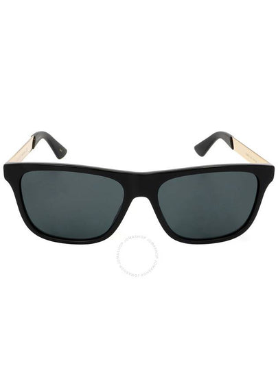 Rectangle Acetate Sunglasses Black - GUCCI - BALAAN 2