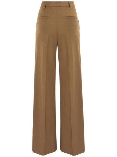 Wide trousers in viscose and wool - RED VALENTINO - BALAAN 2