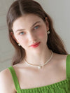 Pearl Flower Necklace Ivory - SOSOO - BALAAN 2