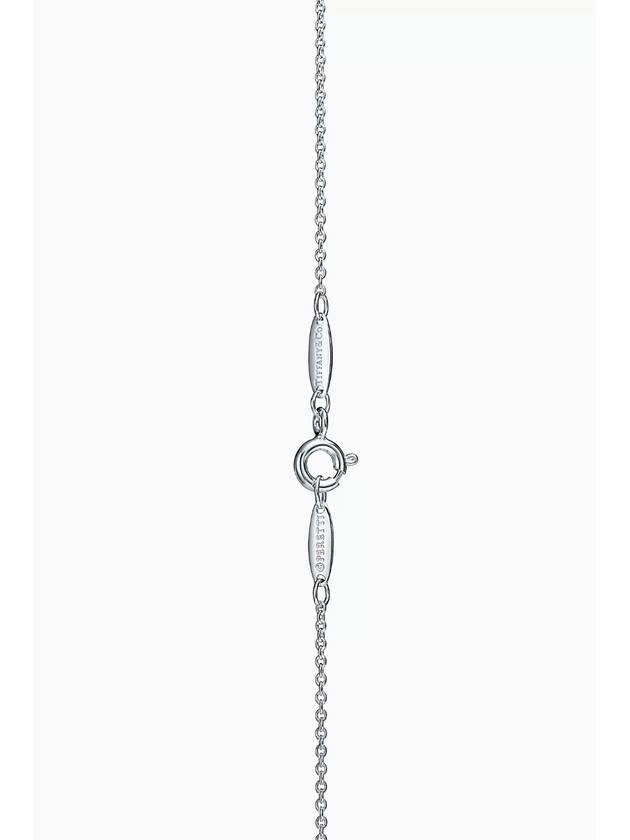 Silver Open Heart Necklace Elsa Peretti 16mm Necklace 29667233 - TIFFANY & CO. - BALAAN 6