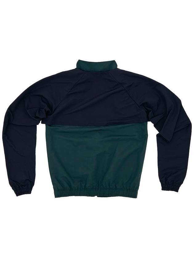 Men's Nylon Track Jacket Windbreaker Green 004 - ELWKSTUDIO - BALAAN 3